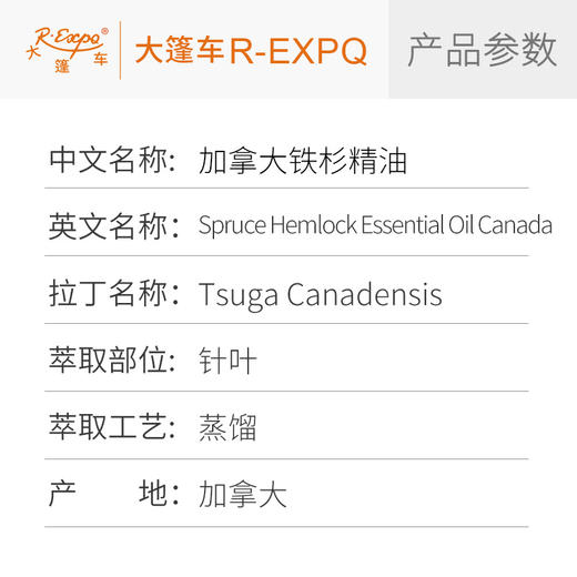 加拿大铁杉精油/云杉 加拿大精油原料批发芳疗香氛调香香薰 大篷车 商品图2