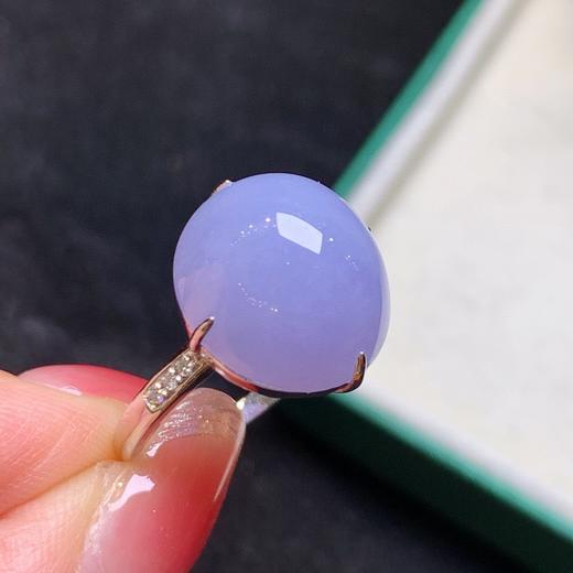 蛋面翡翠戒指 商品图4