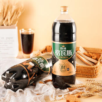 秋林格瓦斯黑麦芽大列巴面包发酵饮料 1.5L*6瓶 整箱装 商品图1
