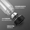富光双层玻璃杯 高硼硅茶水分离泡茶杯 车载便携商务水杯子男女400ml 商品缩略图1