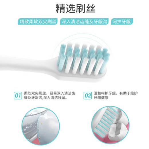 【自营】冷酸灵护龈洁齿抗敏感牙膏140g*3支+冷酸灵云感觉倍柔护龈牙刷*2支 商品图8