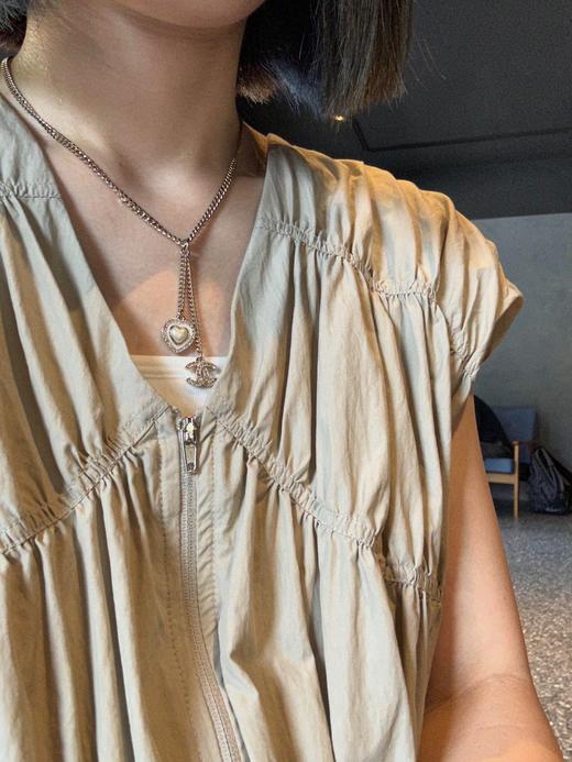 香奈儿 爱心双C双吊坠项链（XJ） 商品图7