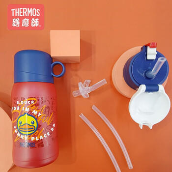 膳魔师（THERMOS）保温杯316L不锈钢成人学生儿童开学季水杯小黄鸭联名 550ml 商品图6