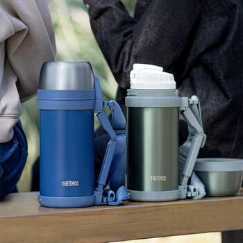 膳魔师（THERMOS）保温壶304钢2L大容量家用户外男女水壶热水瓶暖水壶TCDH-2006-NVY 商品图8