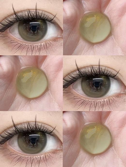 Breeze半年抛 · 春日恋爱&月球公告   14.2mm白狮参考着色中大直径  半年抛2片 商品图1