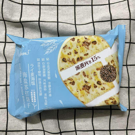 黑麦海盐苏打饼干116g 商品图0