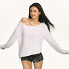 Ariseism 美式设计感斜肩长袖T恤女春季新款辣妹修身内搭露肩上衣 商品缩略图4