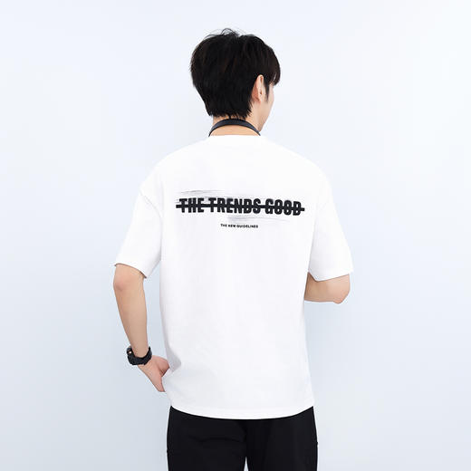 【新品上新】HX 夏季圆领短袖T恤S102522332101 商品图12