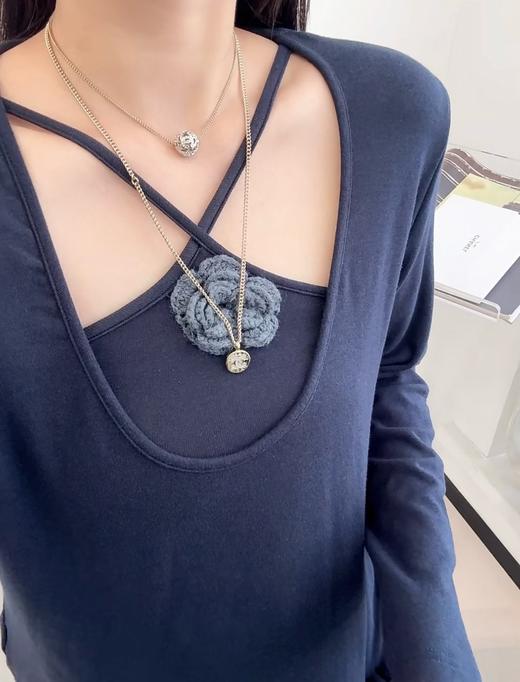 香奈儿 镂空星星银球项链（XJ） 商品图3