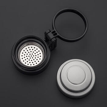 希诺单层玻璃杯大容量便携提环运动水杯男过滤泡茶杯子XN-9075 530mL 商品图3