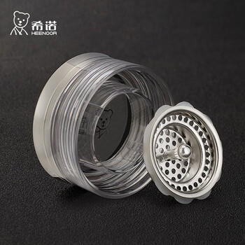 希诺抗菌玻璃杯高档商务水杯男送礼办公过滤泡茶杯子XN-7052K 300mL /厨具 /水具 /玻璃杯 商品图1