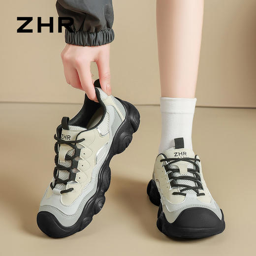 ZHR则则户外休闲鞋2025夏季新款时尚百搭元气运动休闲鞋KD68 商品图2