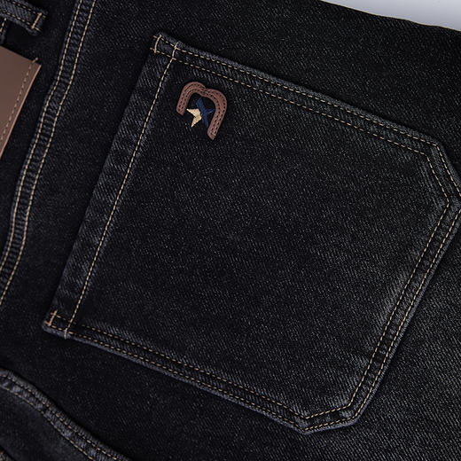 【新品上新】HX 冬季水洗牛仔长裤抽绳S201444251101 商品图8