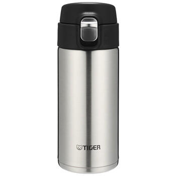 虎牌（TIGER）便携弹盖保温保冷水杯MMJ-A36C-XC不锈钢色360ml 商品图0