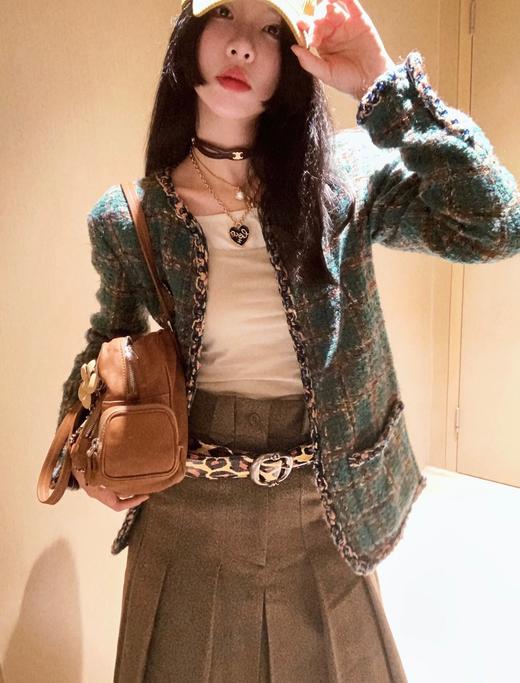 香奈儿 黑油爱心粗链项链（XJ） 商品图13