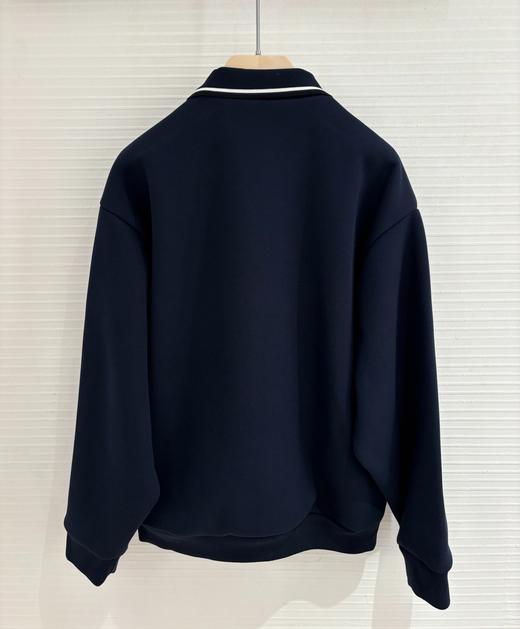 女款字母logo翻领拉链外套017 商品图1