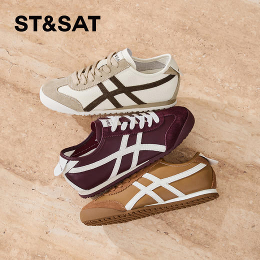 【内增高2.5CM】星期六复古风舒适轻便阿甘鞋SSD3112WKR 商品图2