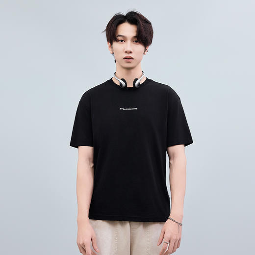 【断码清仓】HX 夏季圆领短袖T恤S102522150101/02/03 商品图1
