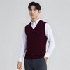 【100%绵羊毛】 圣得西男士行政风v领背心2025秋新款亲肤保暖毛衣 商品缩略图11