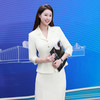 IWY/米白色职业半裙套装女2025新款时尚气质通勤商务正式场合两件套CS2271 商品缩略图4