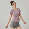 【限时秒】YOGACODE【火树银花系列】网纱拼接圆领薄款健身跑步训练运动上衣t恤DS264 商品缩略图1