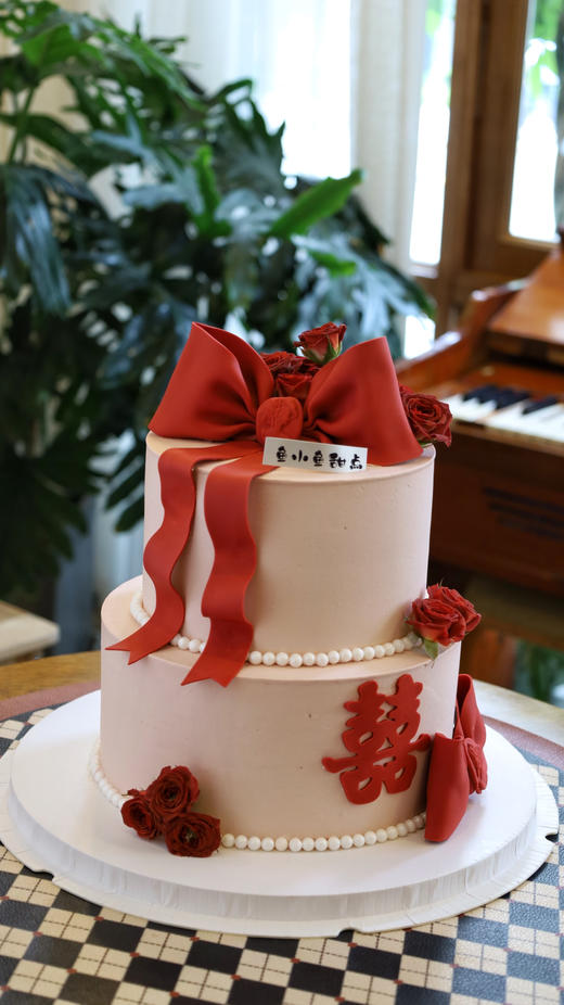 订婚蝴蝶结（图为8+6双层，需要同款拍8+6） 商品图0