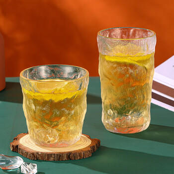 富光冰川杯玻璃杯子水杯女夏季家用饮料咖啡杯啤酒杯凉水杯 商品图1