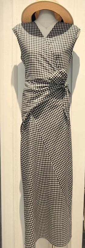 【门店同款】ENJOY夏季“都市漫游”交叉绑带格子裙 162993447