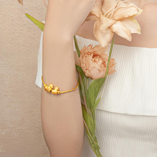 【新品首发】盛世风华马逐梦足金转运珠 生肖马黄金转运珠MEMORA诗普琳MEMORA诗普琳HP874101、HP874102 商品图4