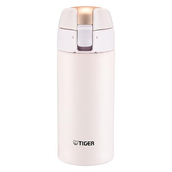 虎牌（TIGER）时尚清新保温杯（直饮盖+吸管盖） MMT-B35C-PV 奶白色 350ml 商品图5