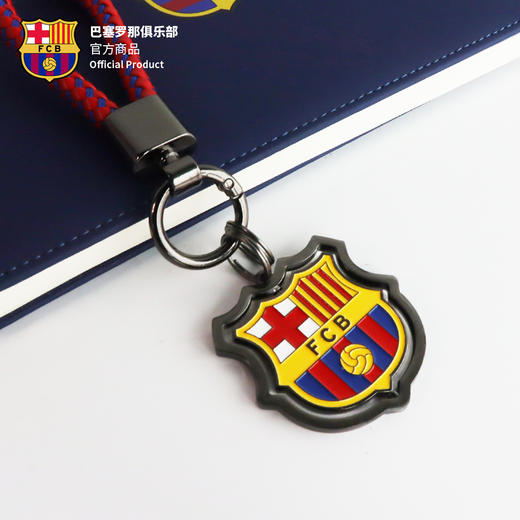 【官方正版】巴塞罗那俱乐部｜巴萨队徽旋转钥匙扣球迷周边挂件 商品图2