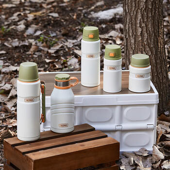 膳魔师（THERMOS）保温杯780ml男女大容量旅行水杯伴手礼生日礼物TSK2-700S 曜石黑 商品图0