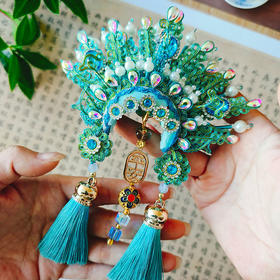 【京合坊非遗掐丝冰箱贴&挂件】匠人手工掐丝北京礼物文创冰箱贴京剧