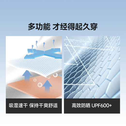 素湃Supield水柔吸湿速干长袖T恤男高弹力运动打底衫春夏防晒长T 商品图1