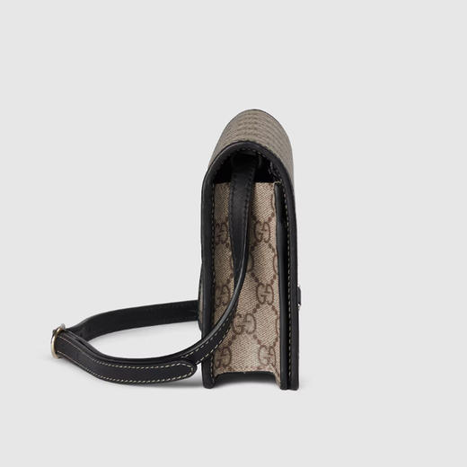 GUCCI 古驰 女士 GG Monogram帆布GG徽章单肩包 混色 820688 FAD6L 9741 商品图1