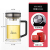 希诺（HEENOOR）双层玻璃杯带把手高档泡茶杯子男家用办公透明水杯XN-9005 420mL /厨具 /水具 /玻璃杯 商品缩略图5