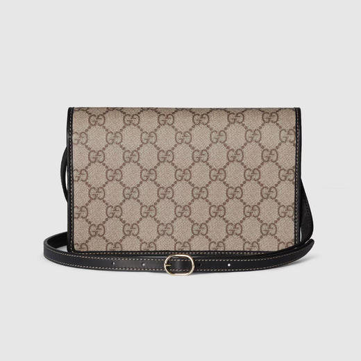 GUCCI 古驰 女士 GG Monogram帆布GG徽章单肩包 混色 820688 FAD6L 9741 商品图2
