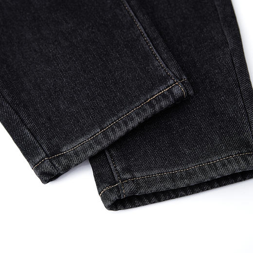 【新品上新】HX 冬季水洗牛仔长裤抽绳S201444251101 商品图6