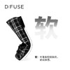 Dfuse迪芙斯2025秋季新款华夫饼法式浅口单鞋复古格纹蝴蝶结芭蕾鞋平底鞋DFD3111018 商品缩略图4