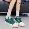 ZHR一脚蹬饼干鞋2025夏新款蓝色厚底帆布鞋韩版小众免系带板鞋女 商品缩略图1