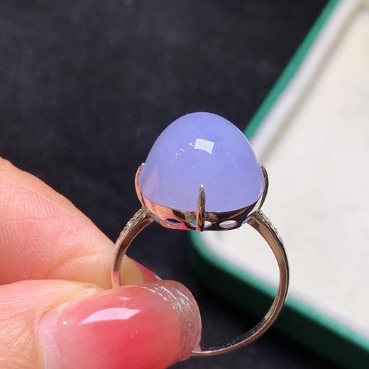 蛋面翡翠戒指 商品图3