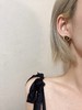 香奈儿 圆黑金边耳钉 （XTY） 商品缩略图10