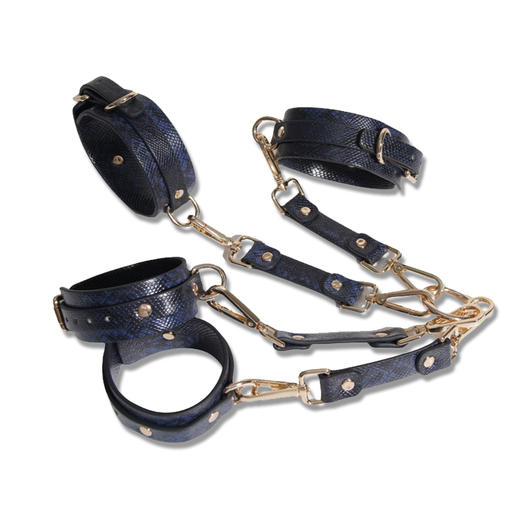 魅灵温变 蛇纹手环/脚环 /十字扣 商品图3