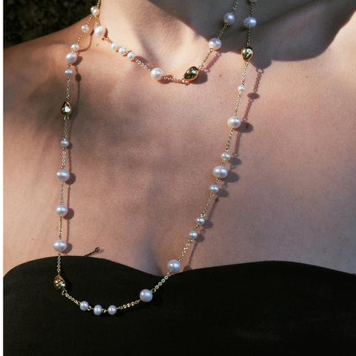 【戚薇&刘忻&法老同款】Garden of Eden 伊甸园系列 | 伊甸园果实珍珠长链 商品图1