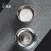 希诺纯钛保温杯钛杯高档焖茶杯户外便携家用泡茶杯子XN-T355纯净冰川 商品缩略图5