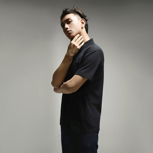 4158m山系行政 飓风轻户外短袖POLO衫短袖翻领T恤男 商品图2