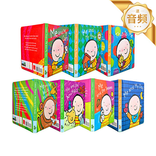 小凯文系列7本 适合1岁+探索世界语言开发日常生活主题图书 商品图0