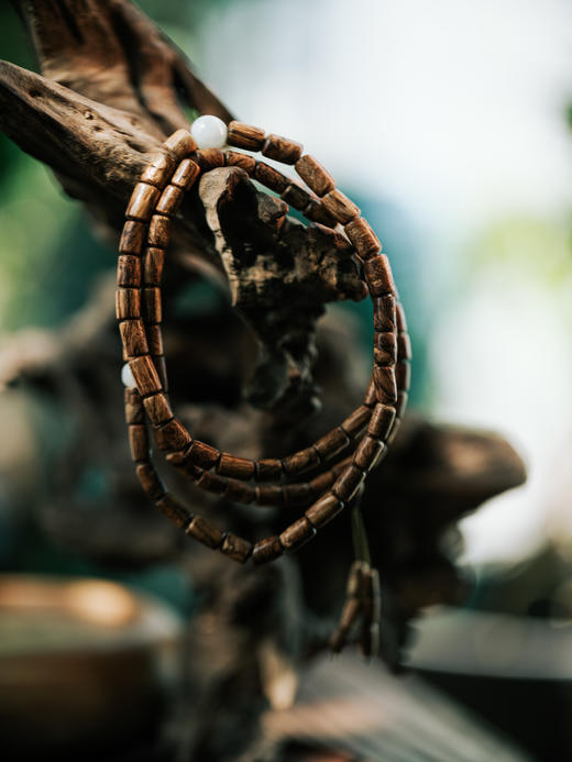 芽庄沉香桶珠多圈手串【器悟雅玩】 商品图3