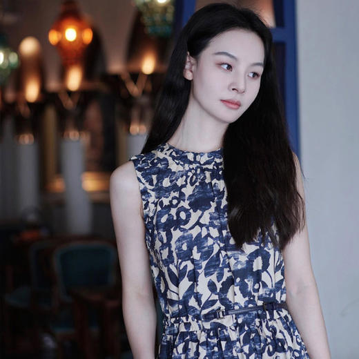 HERA CHOLE中女老钱风连衣裙 ，东方手艺面料撑起的女性美，任时光穿梭，美人不迟暮【3-5天，周末顺延】 商品图4