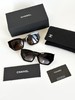 QT62-香奈儿 大方框板材经典金色圆形双CLogo 方形 太阳眼镜 男女同款情侣款（QT*JH）夏季专享 商品缩略图0